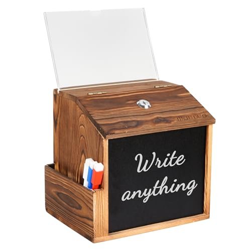 Elevate Your Event: The Perfect Wood Suggestion Box for Every Occasion