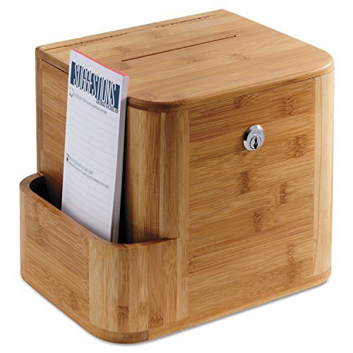 Unlocking Engagement: A Review of the Safco Wood Suggestion Box for Charitable and Voting Needs